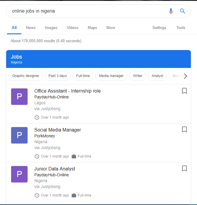 Cover Image for Best online jobs in Nigeria & how to get them