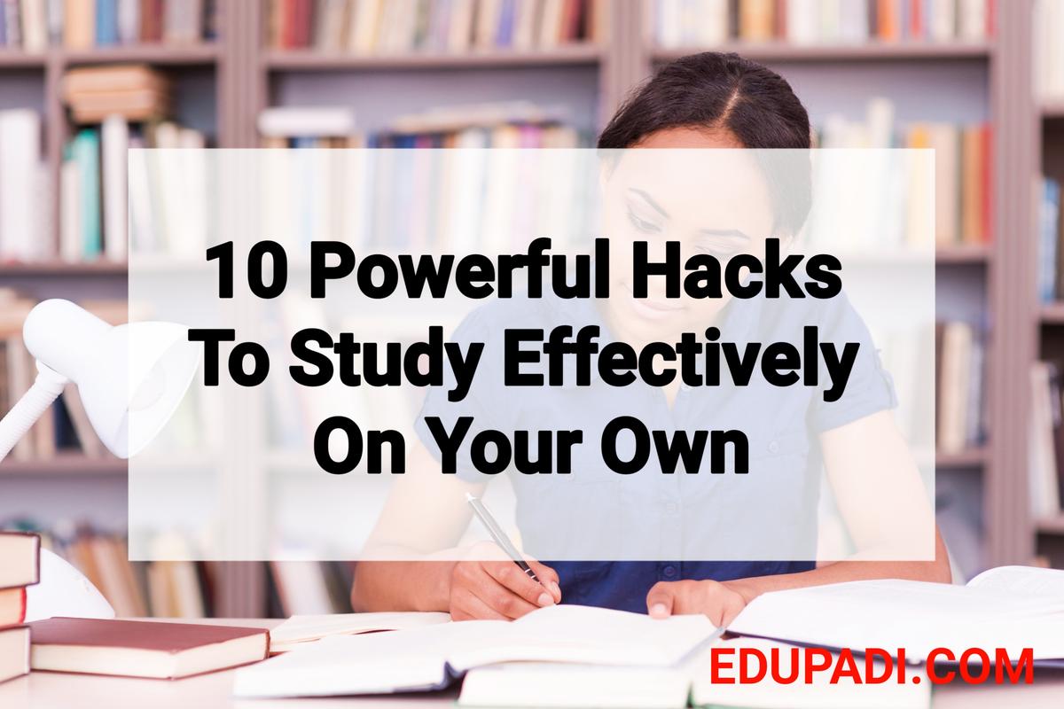 Cover Image for How To Study Effectively - 10 Hacks You Must Know