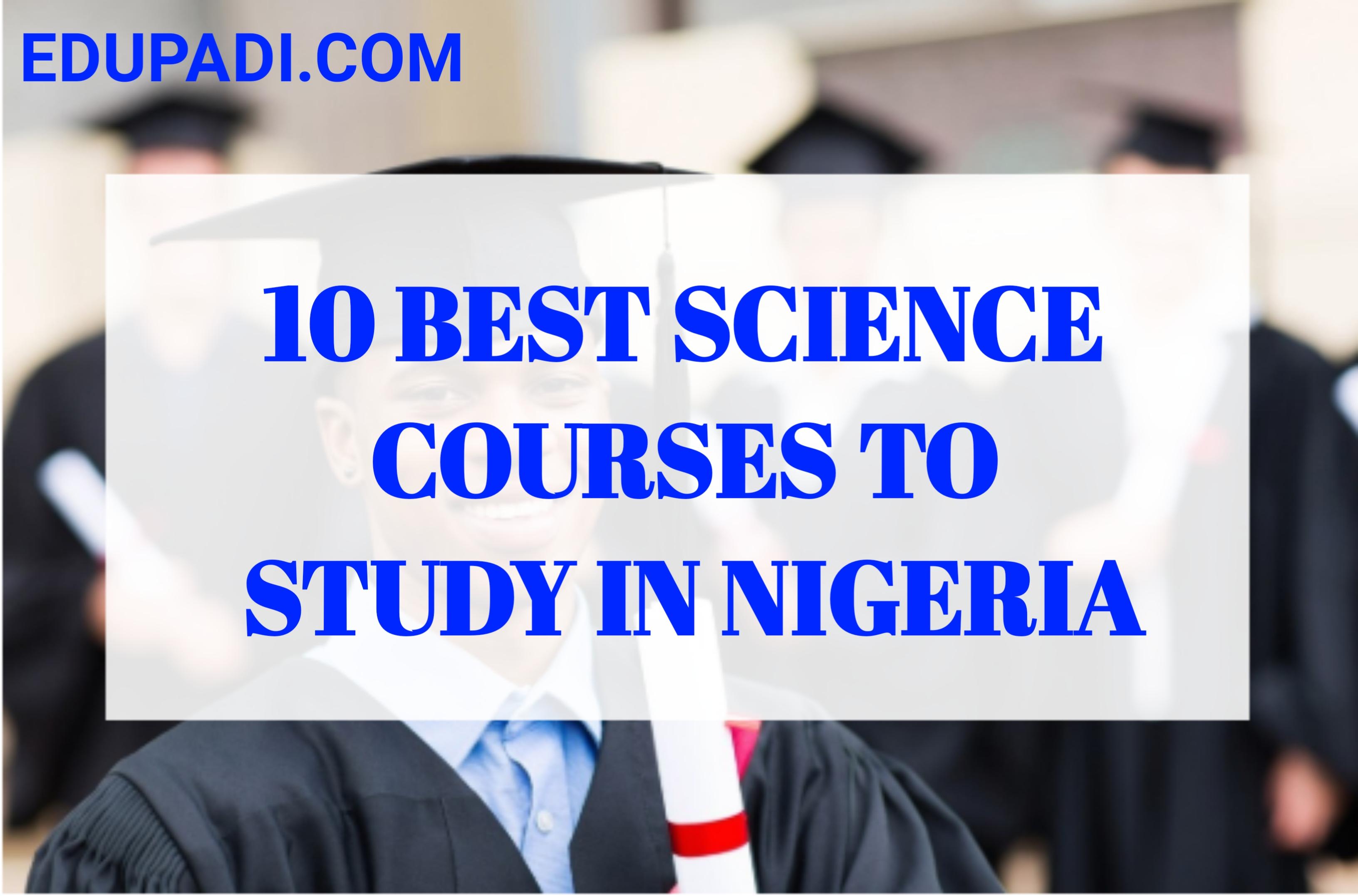 Cover Image for Best Science Courses To Study In Nigeria (Highest Paid)