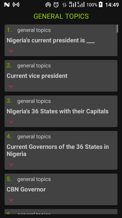 Cover Image for Updated Nigeria Current Affairs Quiz App 2022 (free)