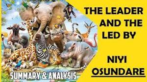 The Leader And The Led By Niyi Osundare: Poem & Summary featured image